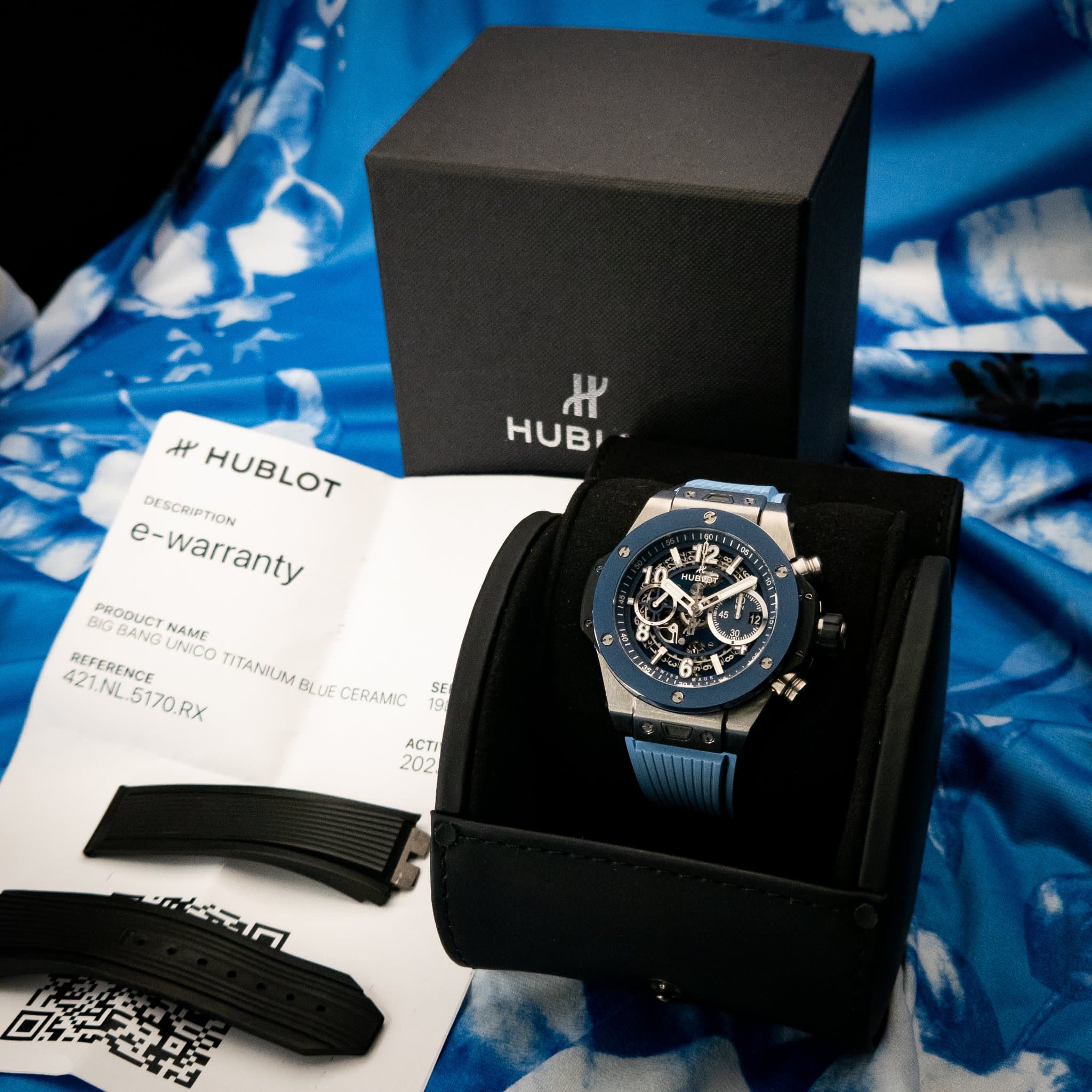 Hublot Big Bang Unico Blue 44mm (Ref. 421.NL.5170.RX) — photo 2