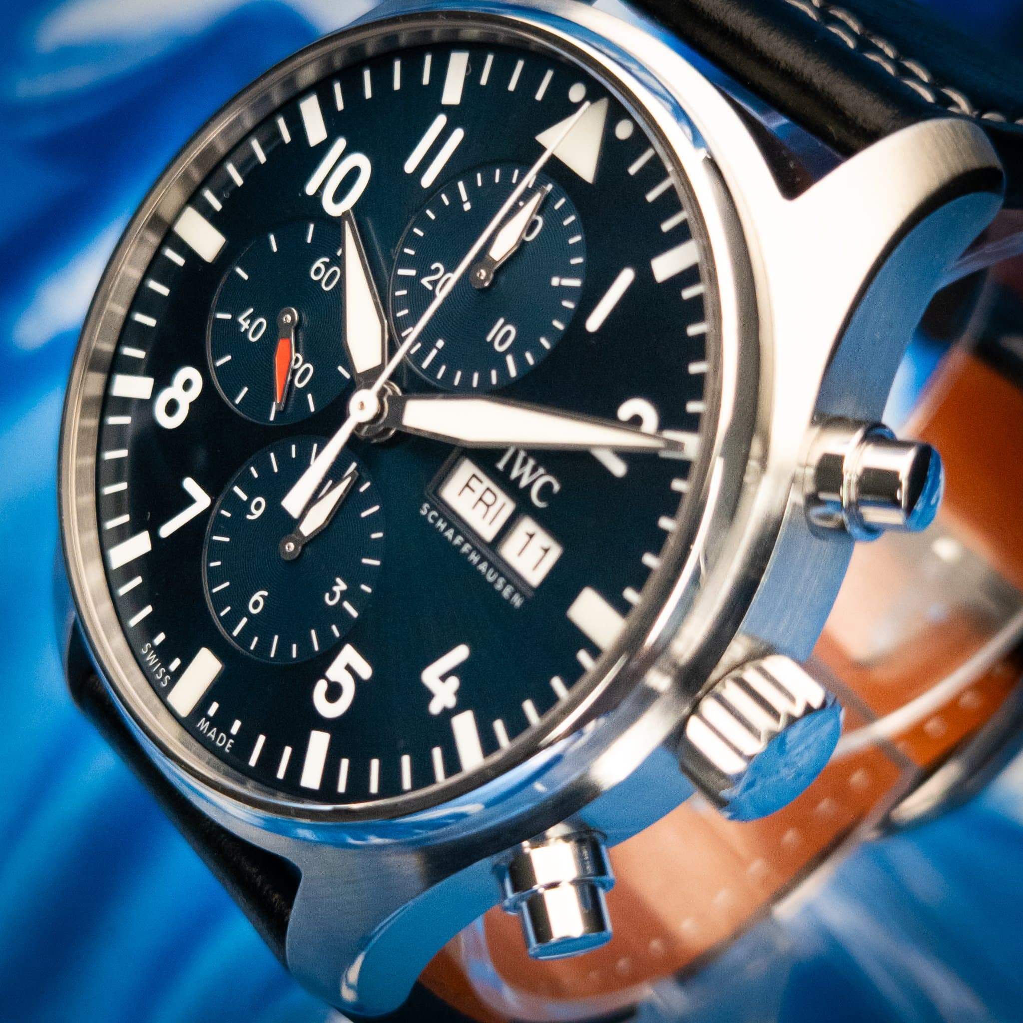 IWC Pilots Watch 41 Chrono Green (Ref. IW388103) — photo 5