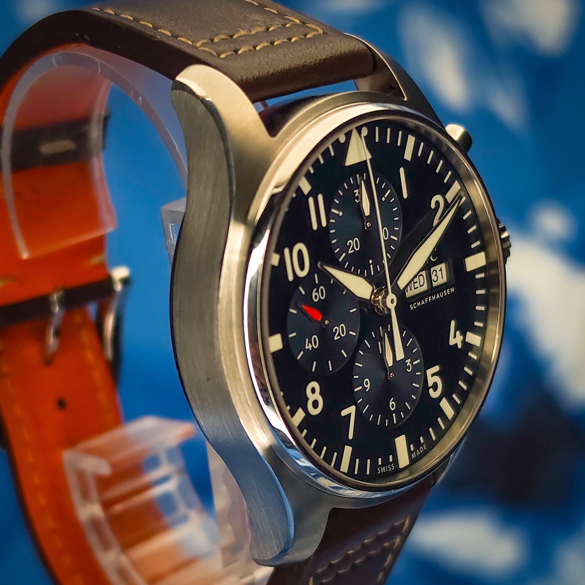 IWC Pilots Watch 41 Chrono Green (Ref. IW388103) — photo 7