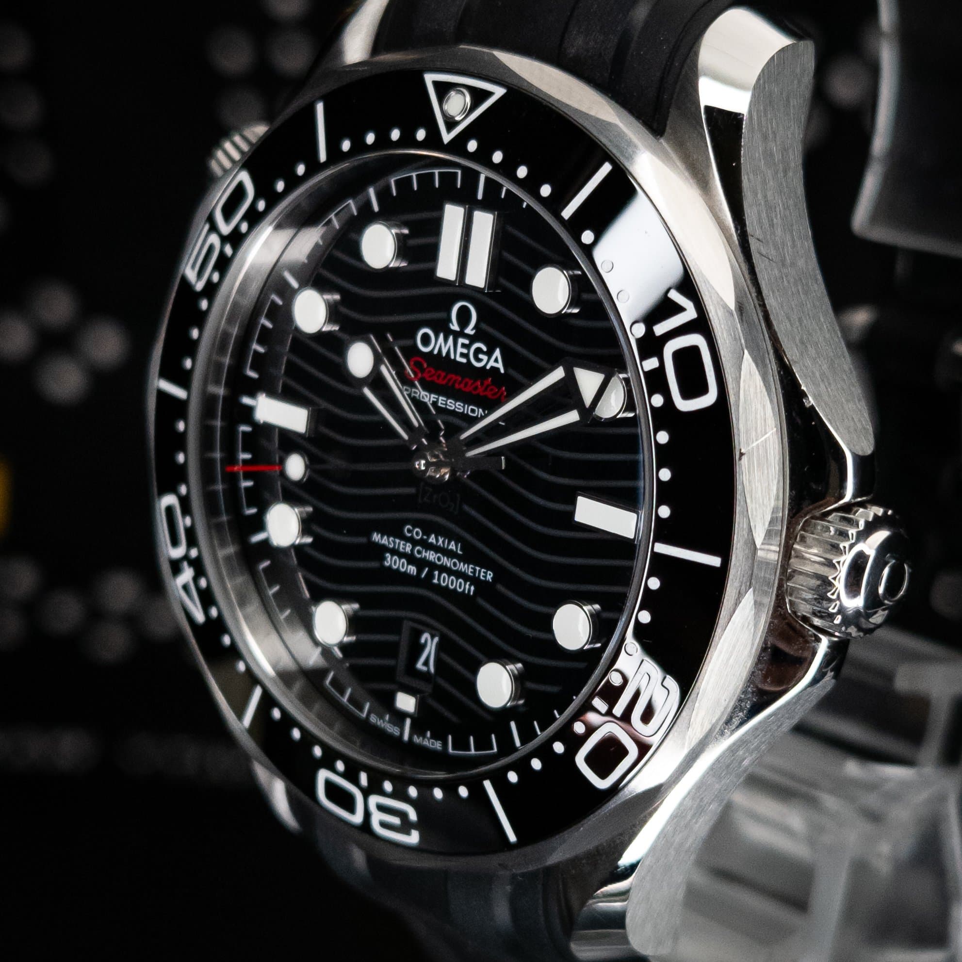 Omega SMP Black Wave Rub 2021 (Ref. 210.32.42.20.01.001) — photo 3