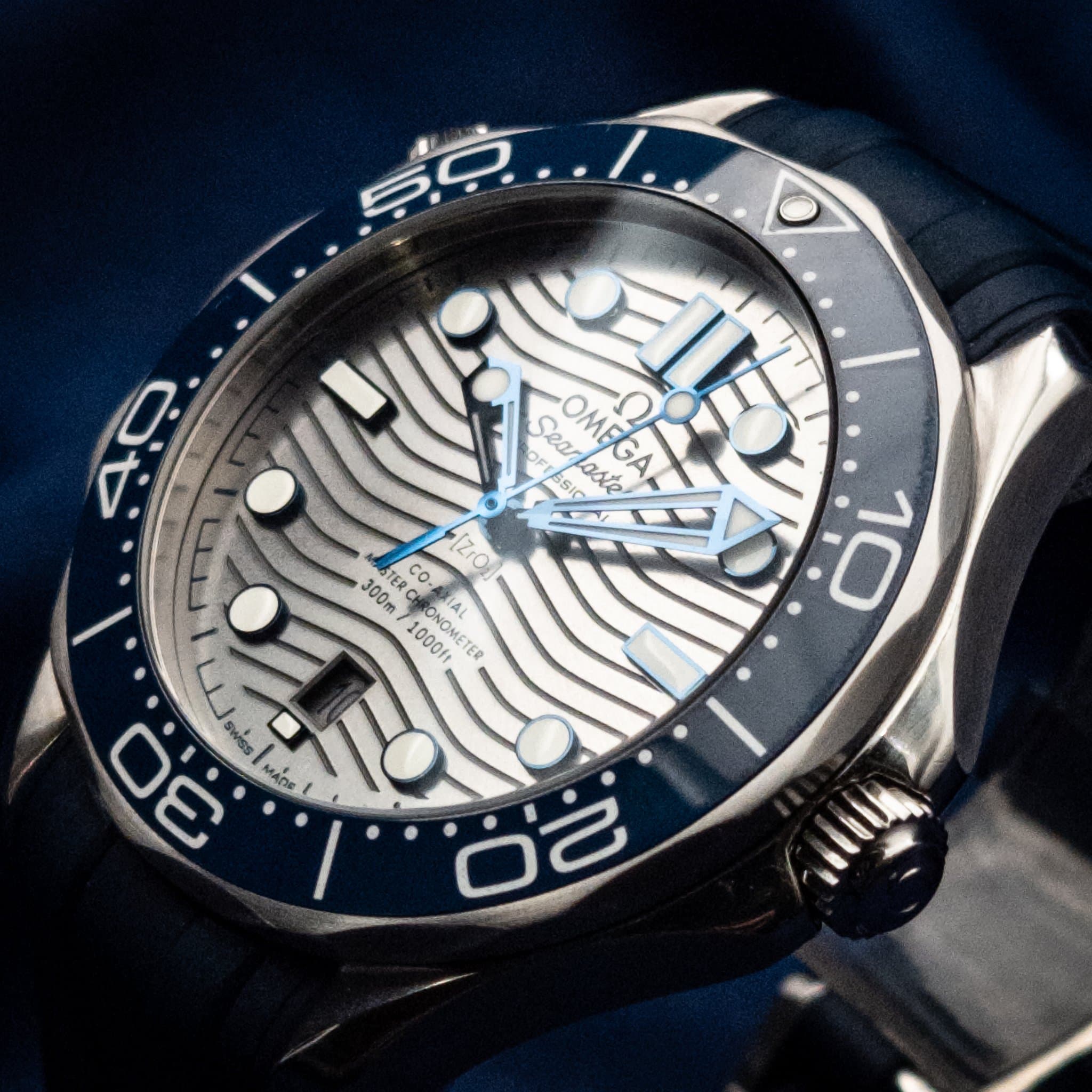 Omega SMP Gray Wave Rub  2023 (Ref. 210.32.42.20.06.001) — photo 4