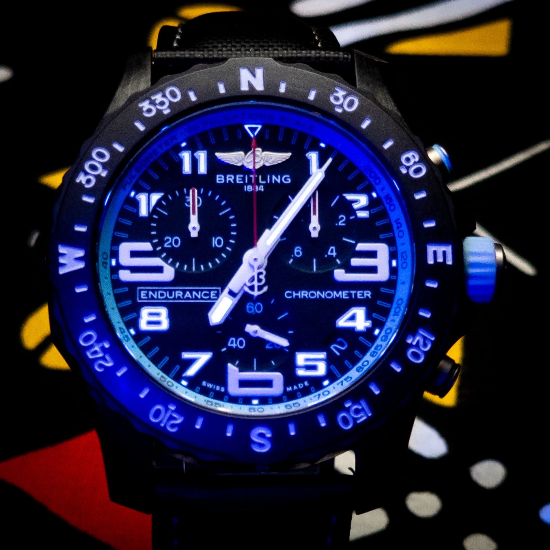 Breitling Endurance Pro 44 Blu-Blk (Ref. x82310281b1s1) — photo 5