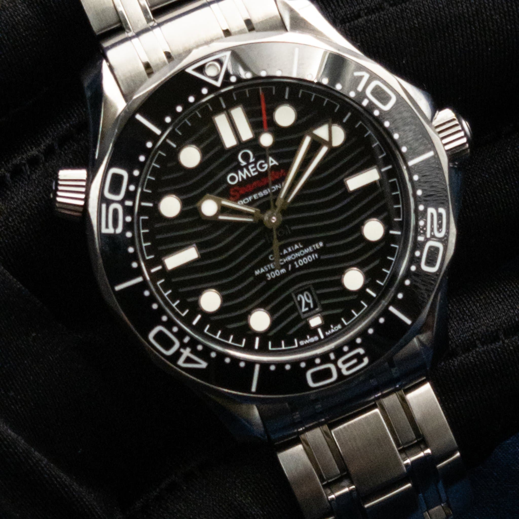 Omega SMP Black Wave (Ref. 210.30.42.20.01.001) — photo 3