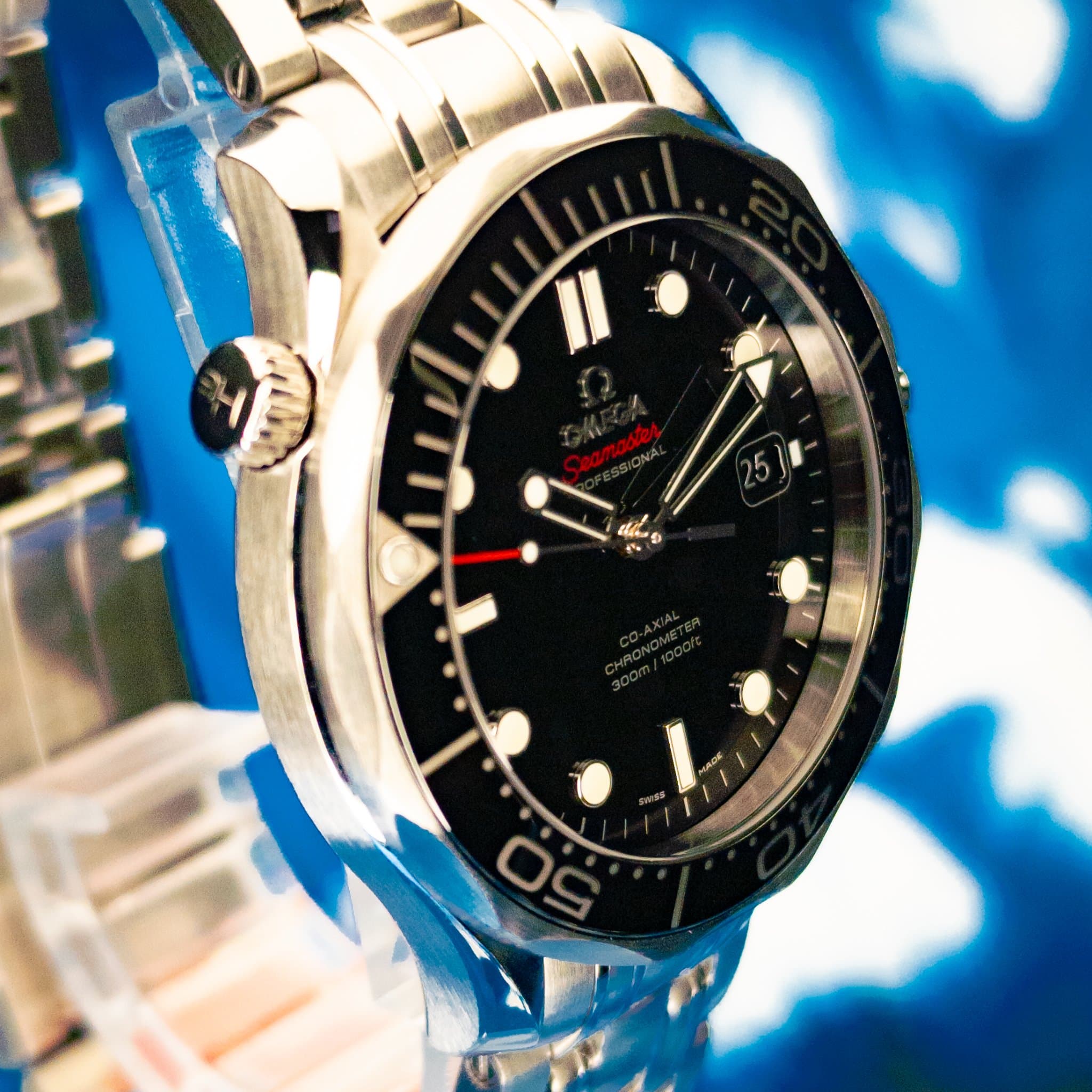 Omega SMP Black No Wave Steel (Ref. 212.30.41.20.01.003) — photo 5