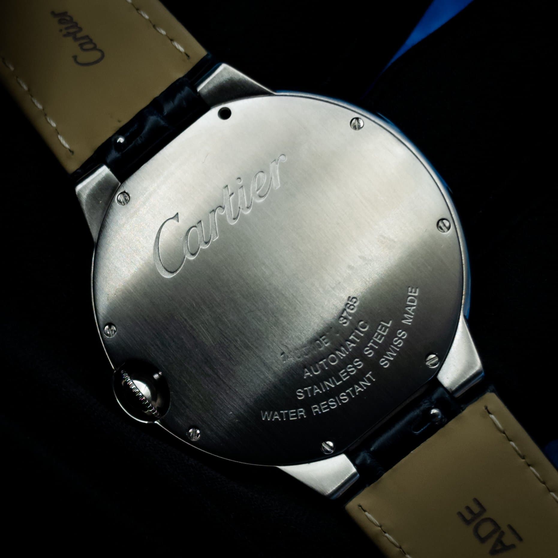 Cartier Cartier Ballon Bleu 42mm Blue textured/guilloché dial (Ref. WSBB0027) — photo 8