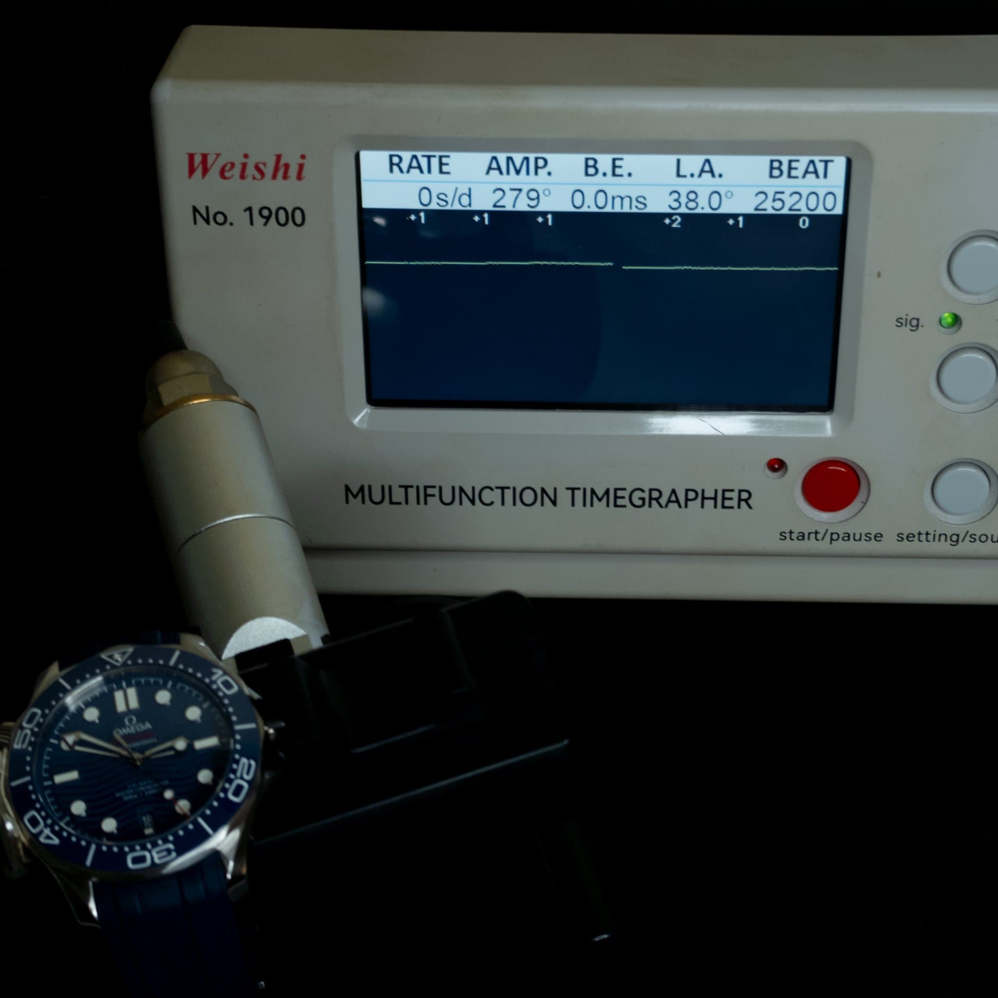 Omega Seamaster Pro 300M Blue Wave Rubber (Ref. 210.32.42.20.03.001) — photo 13