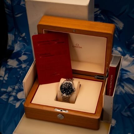 Omega Seamaster Diver 300M Blue No Wave Co-Axial 41 Stainless Steel / Blue / Bracelet / Ceramic — photo 2
