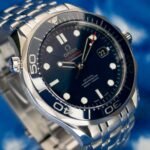 Omega Seamaster Diver 300M Blue No Wave Co-Axial 41 Stainless Steel / Blue No-Wave / Bracelet / Ceramic — photo 5
