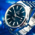 Omega Seamaster Aqua Terra 41.5 Verticle Spectre 2025 Seamaster 150m Master Co-Axial 41.5 Stainless Steel / Blue / Bracelet — photo 6