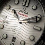 Omega SMP White Wave Steel 2025 Master Co-Axial 42 Stainless Steel / White / Bracelet — photo 5
