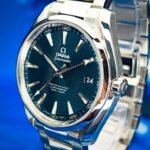Omega Aqua Terra Seamaster 150m Master Co-Axial 41.5 Stainless Steel / Blue / Bracelet — photo 4