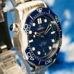Omega SMP Blue Wave Steel Master Co-Axial 42 Stainless Steel / Blue / Bracelet — photo 6