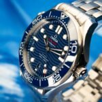 Omega SMP Blue Wave Steel Master Co-Axial 42 Stainless Steel / Blue / Bracelet — photo 4