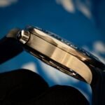 Omega SMP Blue Wave Rub Master Co-Axial 42 Stainless Steel / Blue / Rubber — photo 7