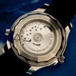 Omega SMP Blue Wave Rub Master Co-Axial 42 Stainless Steel / Blue / Rubber — photo 5