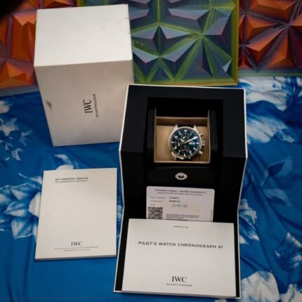 IWC Pilots Watch 41 Chrono Green — photo 2
