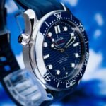 Omega Seamaster Pro 300M Blue Wave Rubber Master Co-Axial 42 Stainless Steel / Blue / Rubber — photo 3