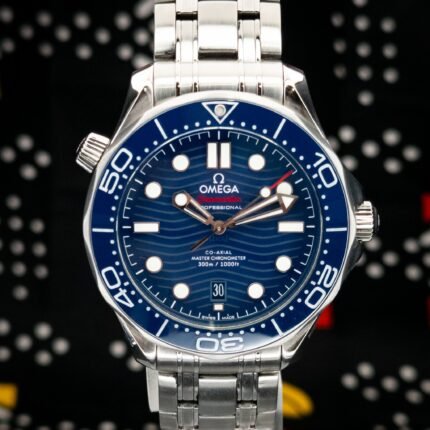 Omega SMP Blue Wave Steel 2025 — photo 1