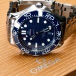Omega SMP Blue Wave 2025 Master Co-Axial 42 Stainless Steel / Blue / Bracelet — photo 3