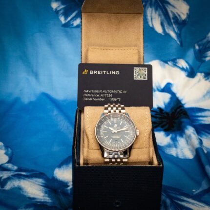 Breitling Navitimer 41 2023 Automatic 41 Automatic Stainless Steel / Blue / Bracelet — photo 2