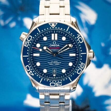 Omega SMP Blue Wave Steel 2025 — photo 1
