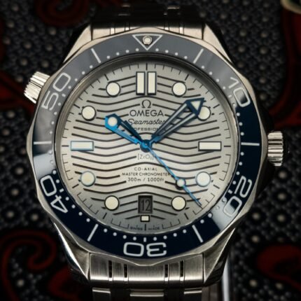 Omega SMP Gray Wave Steel 2023 — photo 1