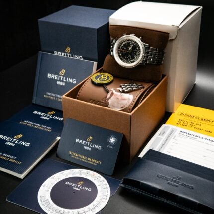 Breitling Navitimer Chrono 41 1 Chronograph 41 Stainless Steel / Black / Bracelet — photo 2