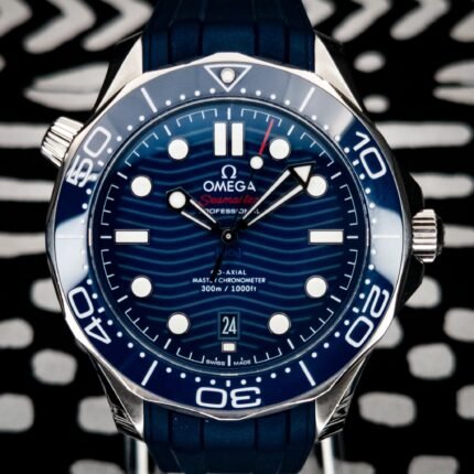 Omega SMP Blue Wave Rub 2021 WM — photo 1
