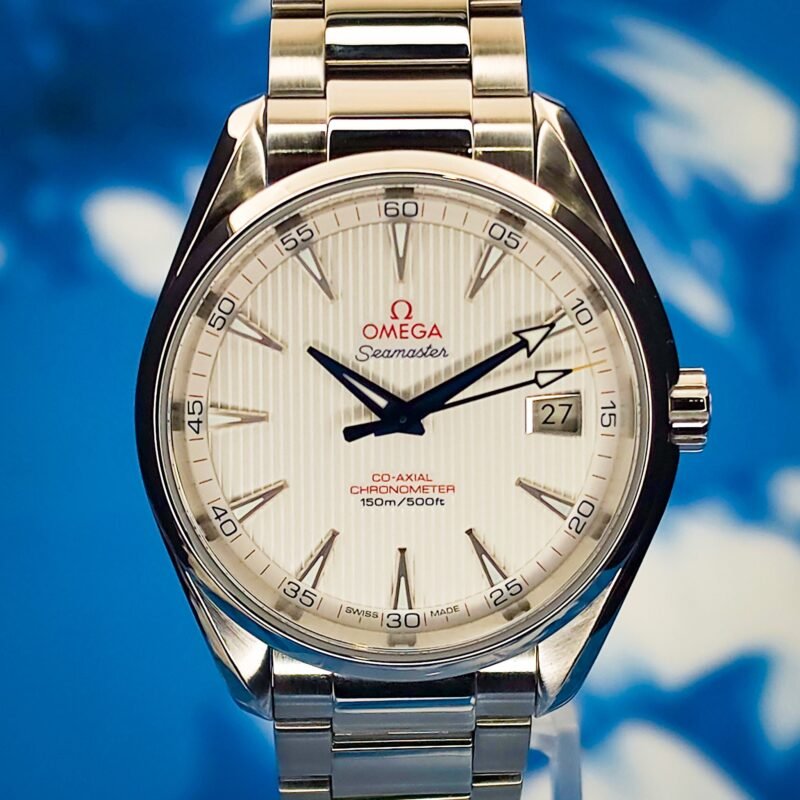 Omega Aqua Terra Seamaster 150M Co-Axial 41.5 Stainless Steel / Silver / Bracelet / Golf Edition — photo 1